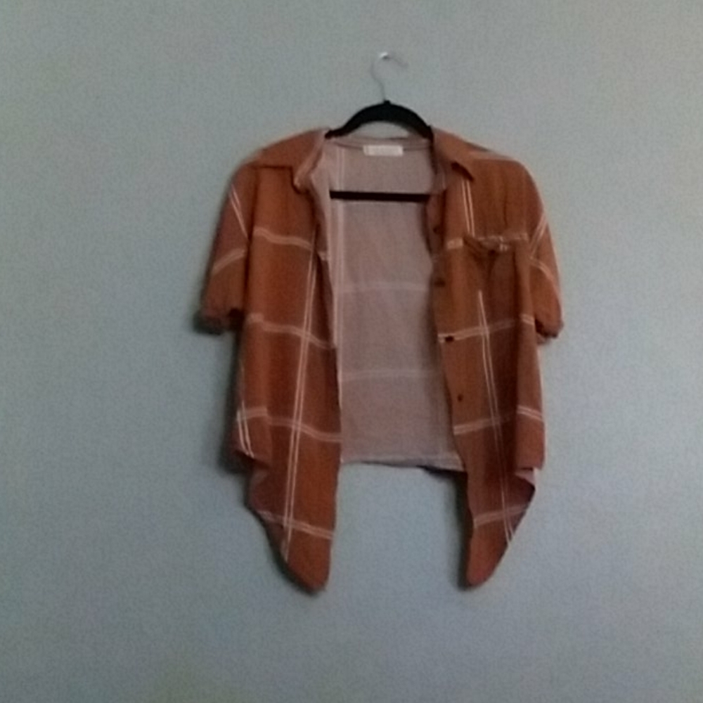 JON&ANNA Contemporary button up, blouse, flannel.